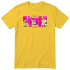 Best Mum Ever Pink Floral - Yellow