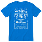Legend Personalised Birthday T-Shirt for Him - Royal Blue