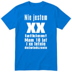 Nie Jestem XX Latkiem - Śmieszna Koszulka Urodzinowa na Każde Urodziny