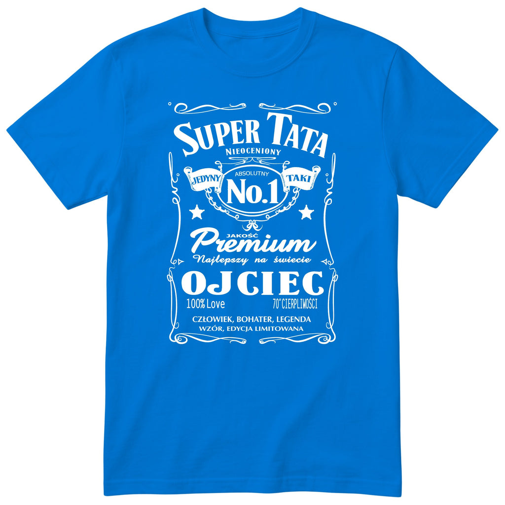 Super Tata Ojciec Whisky - Royal Blue