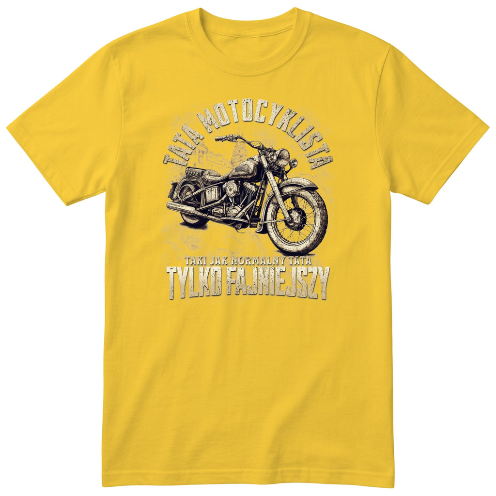 Tata Motocyklista Vintage - Yellow
