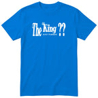 The King Just Turned XX royal blue t-shirt