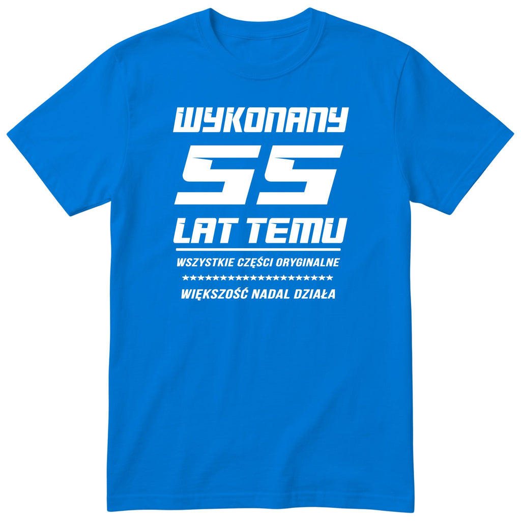 Wykonany 55 Lat Temu - niebieska