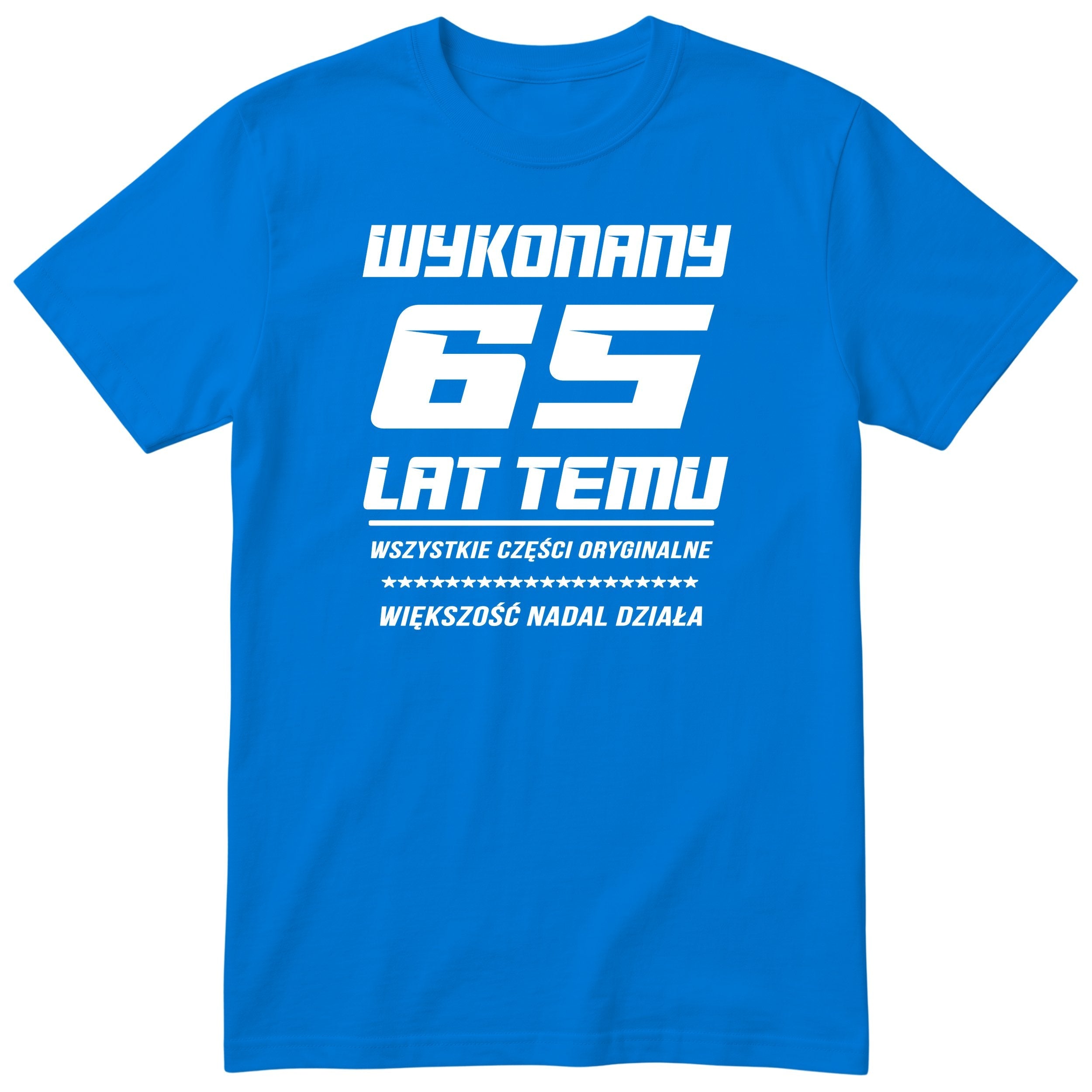 Wykonany 65 Lat Temu - niebieska