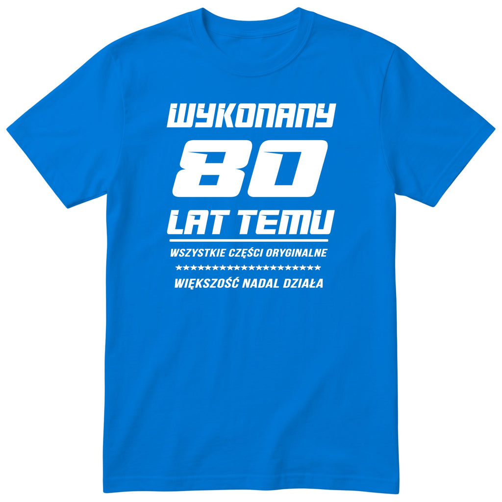 Wykonany 80 Lat Temu - niebieska