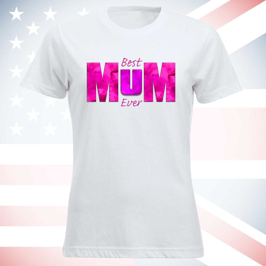 BEST MUM EVER Pink