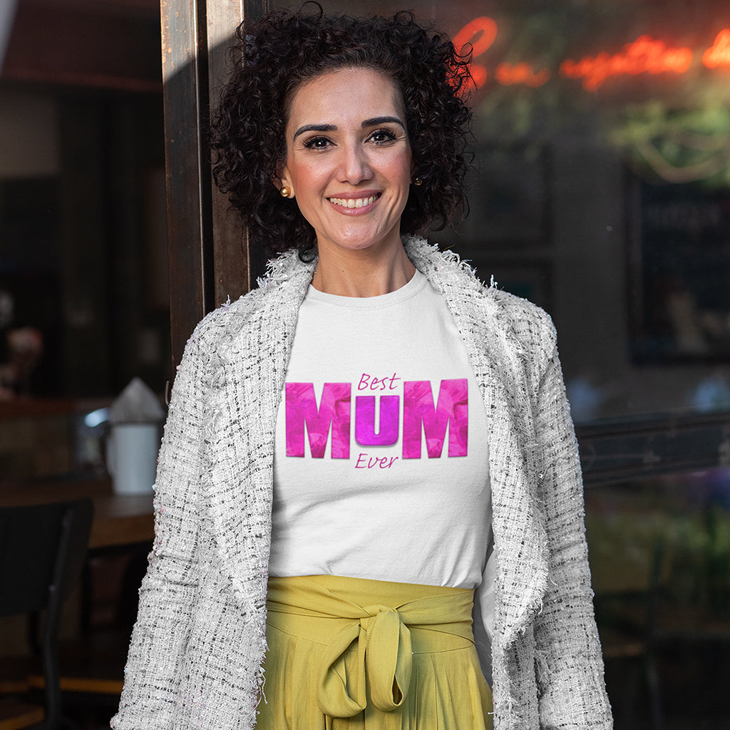 BEST MUM EVER Pink