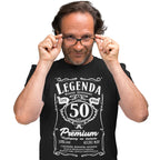 Koszulka Legenda 50 Lat - na modelu
