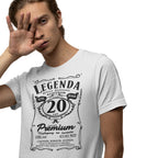 Koszulka Legenda 20 Lat - na modelu