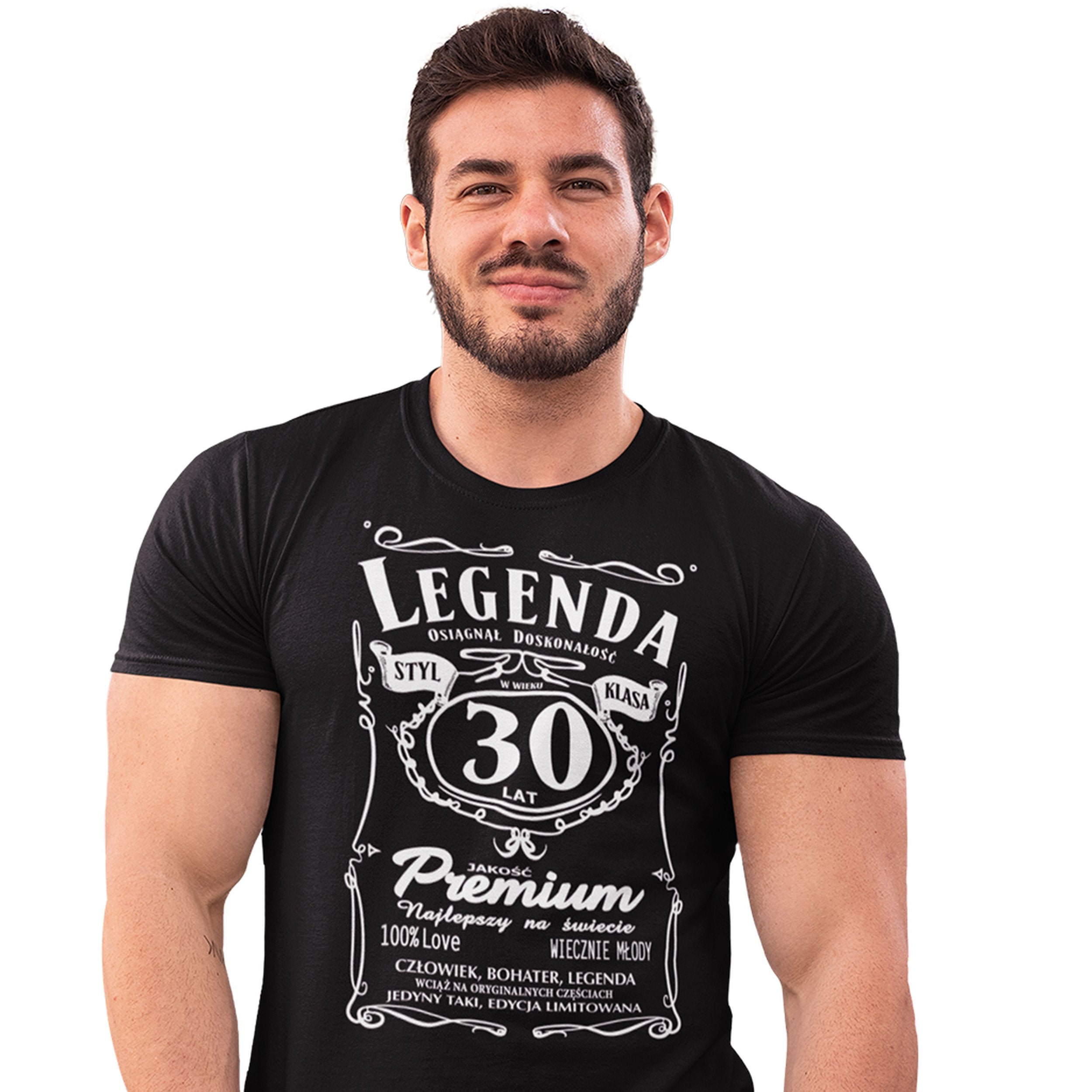 Koszulka Legenda 30 Lat - na modelu