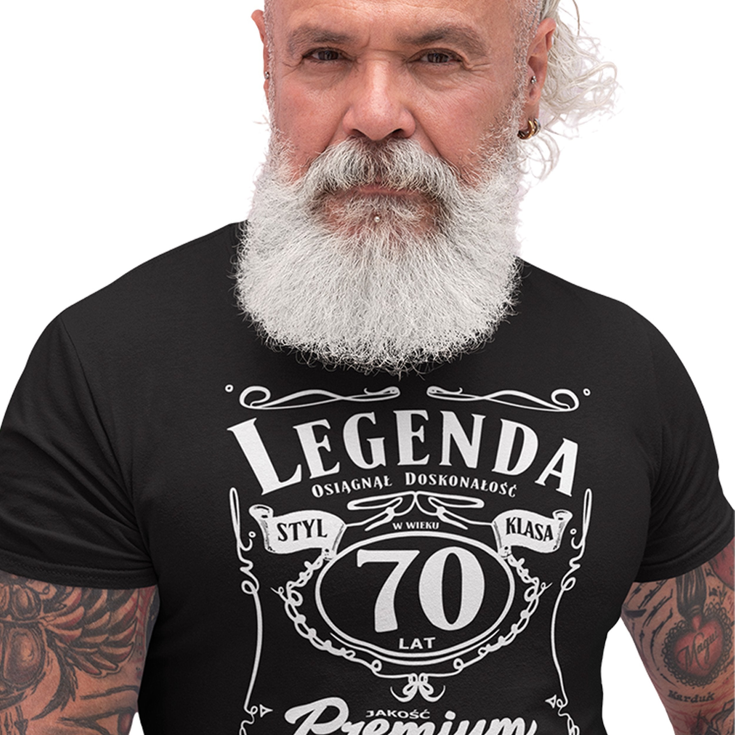Koszulka Legenda 70 Lat - na modelu