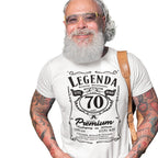 Koszulka Legenda 70 Lat - na modelu