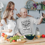 Koszulka Legenda 80 Lat - na modelu