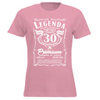 30 Urodziny DAMSKA - Legenda. Koszulka urodzinowa na 30 Lat dla kobiet inspirowana Jack Daniels