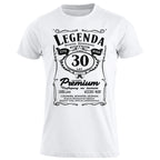 30 Urodziny - Legenda. Koszulka urodzinowa na 30 Lat dla mężczyzn inspirowana Jack Daniels