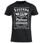 1975 - 50 Urodziny - Legenda. Koszulka urodzinowa na 50 Lat dla mężczyzn inspirowana Jack Daniels