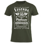 1955 - 70 Urodziny - Legenda. Koszulka urodzinowa na 70 Lat dla mężczyzn inspirowana Jack Daniels