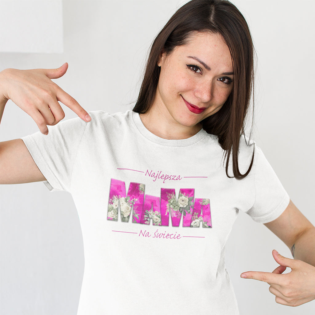 MaMa - Najlepsza MAMA NA ŚWIECIE RÓŻE pink