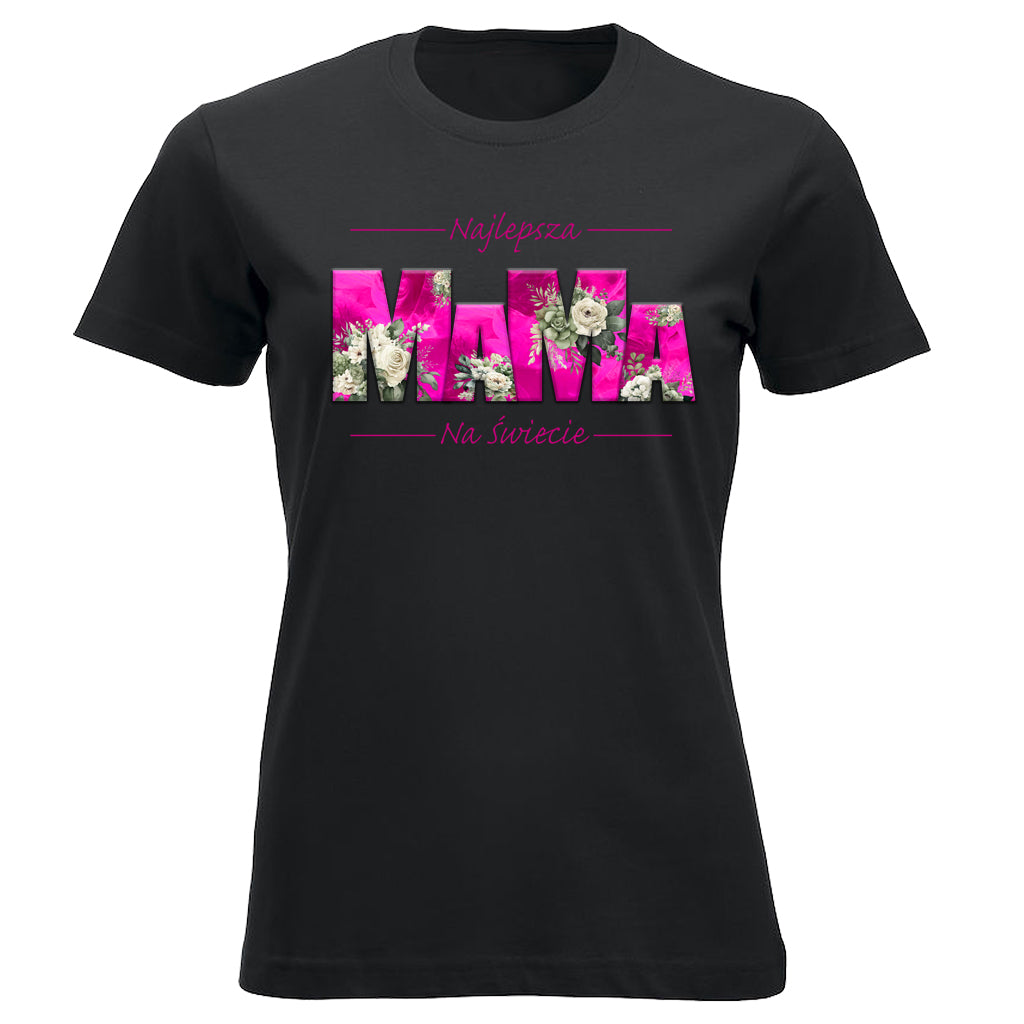 MaMa - Najlepsza MAMA NA ŚWIECIE RÓŻE pink